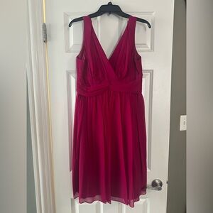 NWT Donna Morgan Fuchsia Dress
